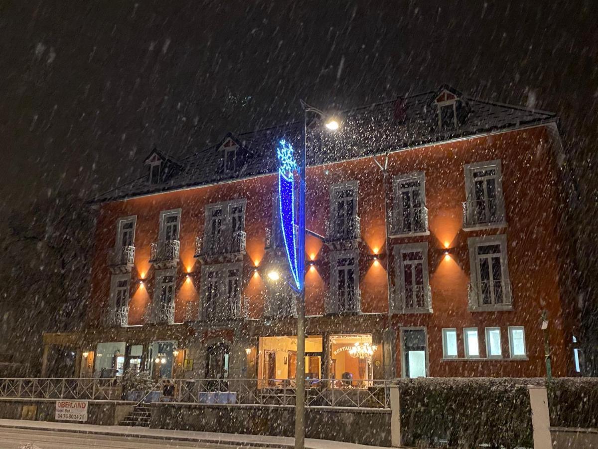 Hotel Oberland Le Bourg-dʼOisans Eksteriør billede